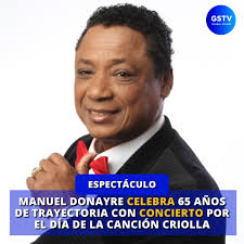 Manuel Donayre, conocido como “El diamante negro del Perú”, regresa a Lima  para celebrar sus 65 años de trayectoria artística con un concierto  especial en honor al Día de la Canción Criolla.