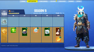The full battle pass that can be bought in the fortnite item shop. Jon On Twitter Buying Every Season 5 Battle Pass Tier In Fortnite Battle Royale Exploring The New Map Live Https T Co Ysrhs4eexo Https T Co Rxbrdvrd3s