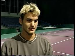 He's here to help us shape the future of sports. Roger Federer 1999 Interview Youtube