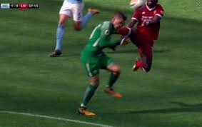 Ederson had difficulties to take goal kicks, tite said. Sadio Mane Shown Red Card After High Challenge On Ederson The Independent The Independent
