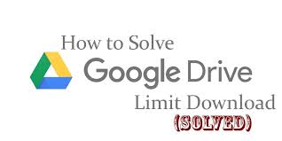 2 Cara Mengatasi Kuota Terlampaui Google Drive Dengan Cepat Google Drive Google Drive