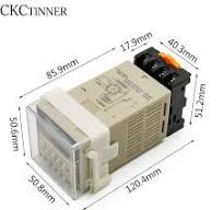 Digital LED Programmable Timer Relay Switch DH48S-1Z 0.01S-99H99M Socket  Base AC/DC 12V 24V 36V 110V 220V 380V Delay Timer - AliExpress