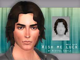 This sims 4 curly hair male cc is a great combination of bed head and. The Sims Resource Wish Me Luck Male Hair