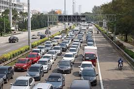 West lebuhraya kampung jawa kampung jawa. Thousands Try Their Luck To Cross Penang Bridge Carsifu