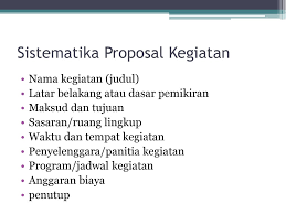 Dasar pemikiran dalam proposal merupakan alasan mengapa kegiatan itu harus dilaksanakan. Proposal Ppt Download