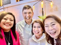 Merry Christmas with Secretary Ralph Recto and Batangas Lady Legislators,  Congw. Jinky Bitrics Luistro, Congw. Lianda Bolilla and Congw. Maitet  Collantes!