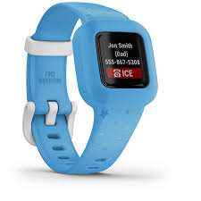 Fitness trackers, whether it's for kids or adults, encourage and motivate us to on our toes. Garmin Vivofit Jr 3 Kids Fitness Tracker 010 02441 22 B H Photo