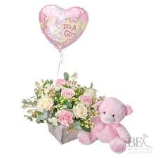 Paired with flowers, chocolates and more these teddy bears are the fun gift available for delivery for every occasion! Bundle Of Joy With A Balloon And Teddy Buy Online Or Call 01895 420912