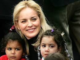 'the other day, i asked my son laird if he knew how much i loved him and he said, 'yeah. People Pucker Up For Peace With Sharon Stone Orange County Register