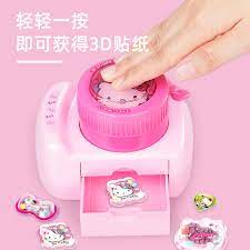Check spelling or type a new query. Hello Kitty 3d Magic Sticker Machine Girl Toy Children S Handmade Diy Sticker Making Printer Gift