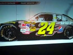 Your own car, chosen by you, named after you. Nascar 09 Custom Paint Schemes Youtube