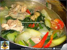 Native Chicken Tinola Tinolang Manok Recipe Tinola Chicken