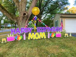 Buckhead yard greetings celebrates birthdays, graduations, anniversaries, babies or any event in your life by decorating your yard with beautiful, festive, yard cards. Yard Signs Balloons Satin Chair Event Design Decor Rental In Chicago I Wedding Decoration Rental I Balloon Art I Tent Rental In Naperville