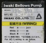 16289 IWAKI BELLOWS PUMP, P/N: 1240316 FF-20BT1 | eBay