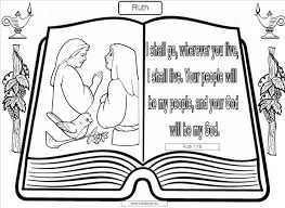 You cannot redistribute this set of images online but you can create a link to the relevant page on freebibleimages.org to allow others to download these images under the same. Ruth Naomi Coloring Pages Coloring Home