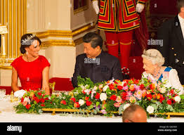 Chinese President Xi Jinping with the ...