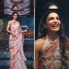 Samantha Ruth Prabhu starts a new career, but her saree and laughter win  the day. Fans are in love all over again - The Economic Times