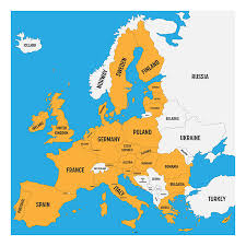 Openstreetmap.org ist ein im jahre 2004 gegründetes internationales projekt mit dem ziel, eine freie weltkarte zu erschaffen. 154 442 Europakarte Vektorgrafiken Cliparts Und Illustrationen Kaufen 123rf