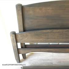 Top brands to create with confidence. Maple Wood Bed Given A Weathered Gray Look With General Finishes Gray And Black Gel Stain Furniture Rehab General Finishes Carbon Gray Gel Stain Gray Gel Stain