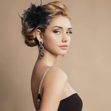 Sibba Flower Hats Clip Tea Party Corsage Hairpin Barrette Black Floral  Feather Hair Pin Butterfly Supplies Dresses Headband Set (Flower Stamens  Style) : Amazon.co.uk: Beauty