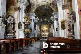 Image of Inside of Basilica Maria Trost, Graz, Austria