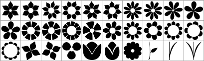 Download floral pattern stock vectors. Flower Shapes Photoshop Custom Shapes