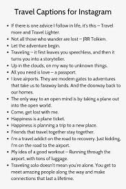 James is an actor and whe. Trip Captions On Instagram Best Travel Quote Ideas