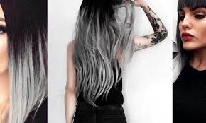 Will the colour show up? 30 Best Black Grey Ombre Hair Extension Color Ideas 2020