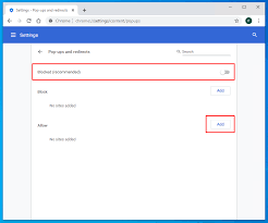 Click blocked (recommended) to change the setting to allowed. How To Disable Pop Up Blocker On Chrome Firefox Edge Opera Safari In All Browsers Programmer Sought