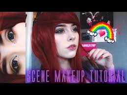 scene emo alternative makeup tutorial