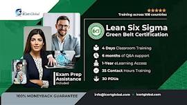 Lean Six Sigma Green Belt Weekend Classroom