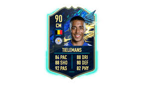 He's part of the community tots promotion and will be. Futhead On Twitter New Tots Premier League Sbc Yuri Tielemans 85 86 Rated Squad Https T Co Ozporxc77f Already 5 4 Doing Him Fifa21 Fut Https T Co Cdcjrkcyyj