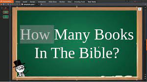 Mybible the most convenient bible for android and ios. How Many Books In The Bible Youtube