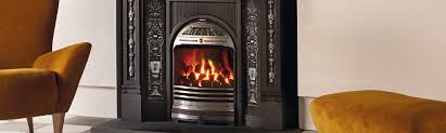 The belmont gas insert is designed to fit into very small fireplaces like those found in historic homes. Traditional Gas Fireplaces Stovax Gazco