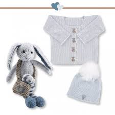 Rabbit Cardigan Hat Pattern Kit Knitting From Go Handmade