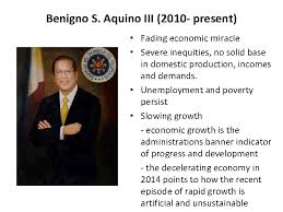 Aquino was an imperfect leader but he planted the seeds of our country's economic recovery and thank you, pnoy. Philippine Economic Growth Erratic Philippine Economic Growth This