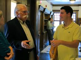 Fraternity moves back to historic house 4 years after fire
