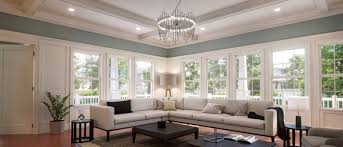 These fifty modern living rooms show stretch in a variety of substrates and styles. Modern Craftsman Arts Crafts Living Room Created With Kuiken Brothers Modern Craftsman Moulding Collection Kuiken Brothers