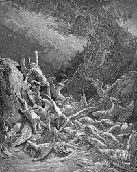 A second edition followed in 1674, arranged into twelve books (in the manner of virgil's aeneid) with minor revisions throughout. Paradise Lost Drawing By Gustave Dore