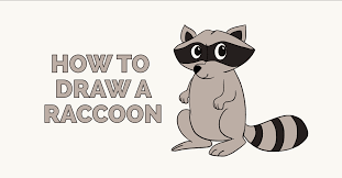 Of course these animals look so much like raccoons or badgers, it's hard to say if they are dogs at all. How To Draw A Raccoon Really Easy Drawing Tutorial