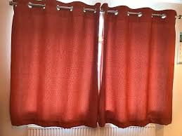 Orange And Blue Curtains Strangetowne Creative Burnt Orange Curtains Ideas For Style And Comfort