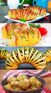 картошка гармошка с беконом в духовке рецепт с фото Vozmite Na Zametku Moj Koronnyj Recept Kartoshka Garmoshka Otmennaya Vkusnyashka Food And Drink Food Cooking