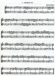 Partition Flute A Bec Medieval