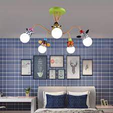 Get the best deals on children's ceiling lights. Cartoon Ceiling Light Fixture Animal Acrylic Chandelier For Children S Bedroom Living Dining Room Boy Girl Kindergarten 5 Lights Buy Online In Montenegro At Montenegro Desertcart Com Productid 104058997