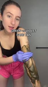 Green vs Violet Fake Tan: Exploring Undertones in Tanning Products
