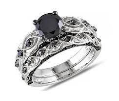 Black Diamond Wedding Ring Sets For Women Rings For Women Black Diamond Wedding Rings Black Diamond Wedding Rings Sets Black Wedding Rings