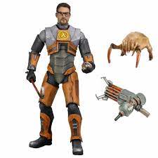 Gordon freeman is depicted as a bespectacled caucasian man from seattle, with brown hair and a signature goatee. Figurka Gordon Frimen Kupit Kollekcionnye Figurki Iz Igry Half Life 2 V Internet Magazine Toyszone Ru