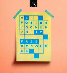 Free A3 Psd Poster Mockup 600 Poster Mockup Psd Poster Mockup Poster Mockup Free