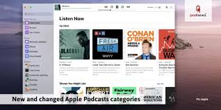 new and changed apple podcasts categories summer 2019 updated