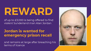 Wanted Sunderland man Alan Jordan